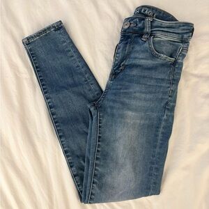 American Eagle Hi-Rise Jegging Super Stretch Skinny Jeans Women’s Size 0